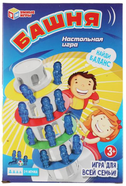 Игра настольная «Башня» | Умные игры