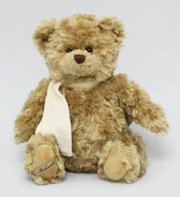 Мишка "Берни" коричневый, 33 см | Barbara Bukowski