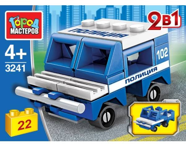 Конструктор «Полицейская машина» | Город мастеров