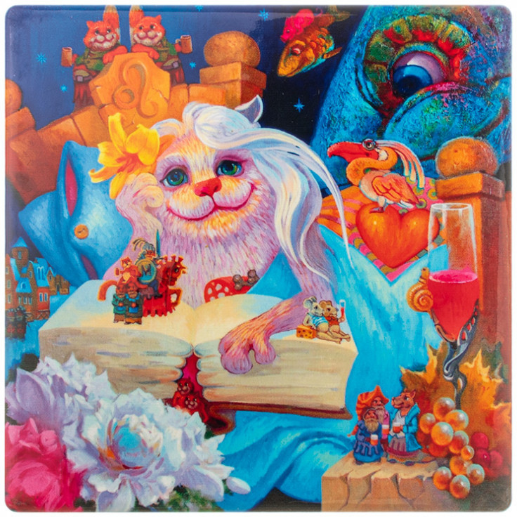 Магнит «Пушинка» | Авторские магниты | Белоснежка