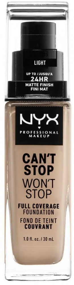 Крем тональный, оттенок 05 Light | Can'T Stop Won'T Stop | NYX