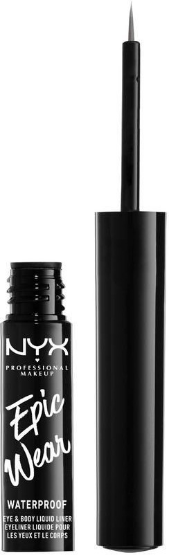 Лайнер для глаз металлический, оттенок 02 Gunmetal | Epic wear | NYX
