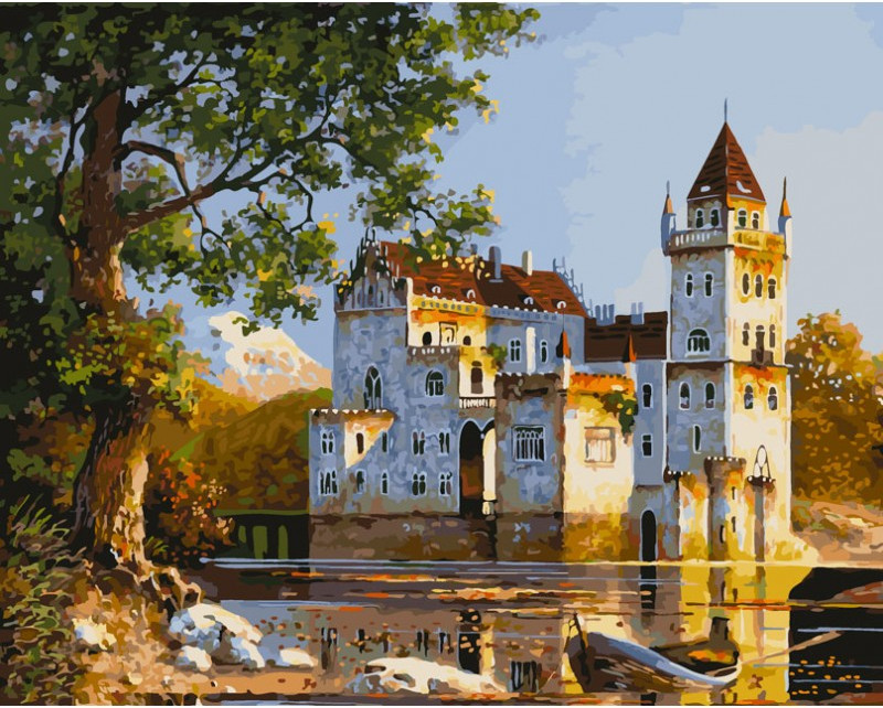 Картина по номерам «Аниф» | Белоснежка