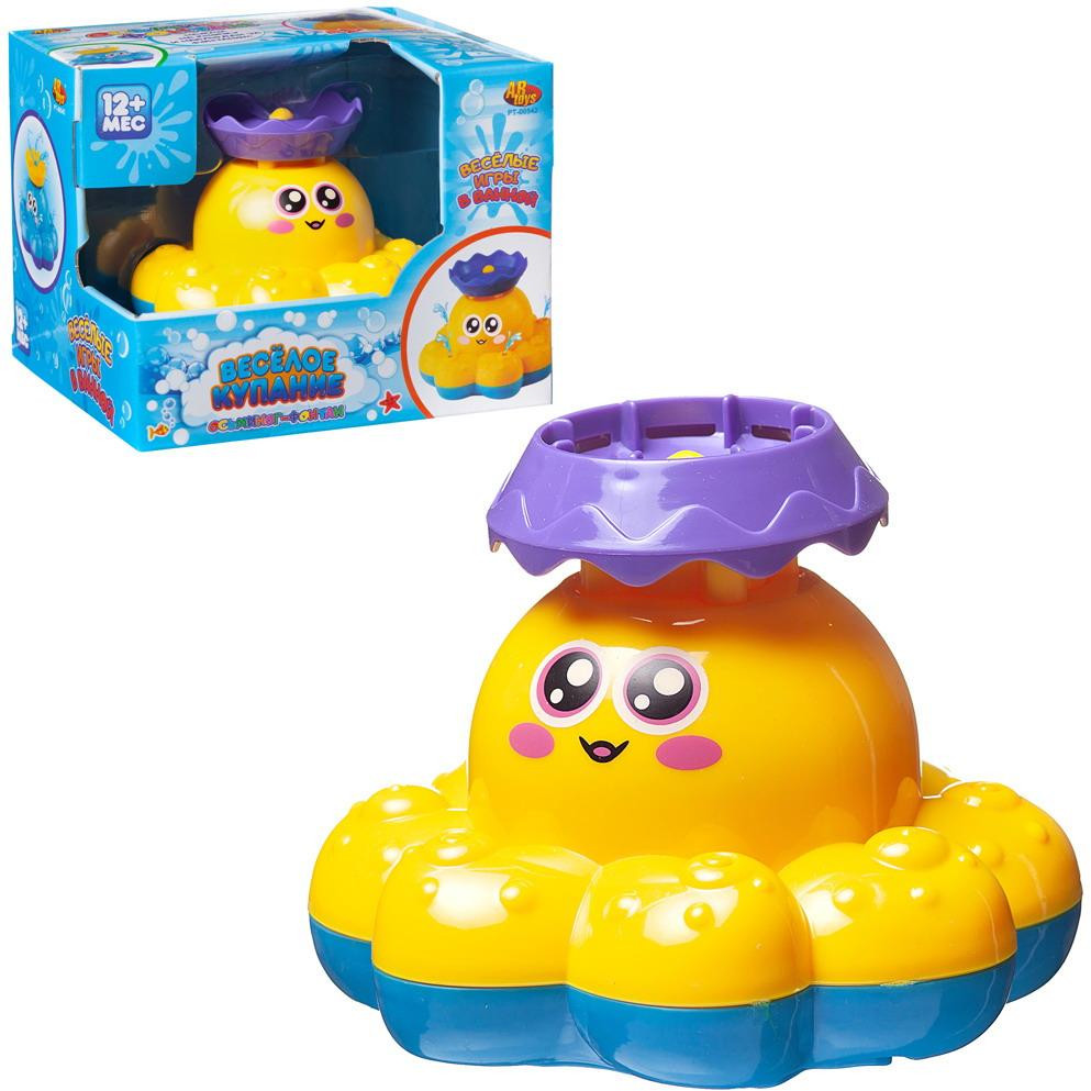 Игрушка для купания «Осьминог» | Веселое купание | ABtoys