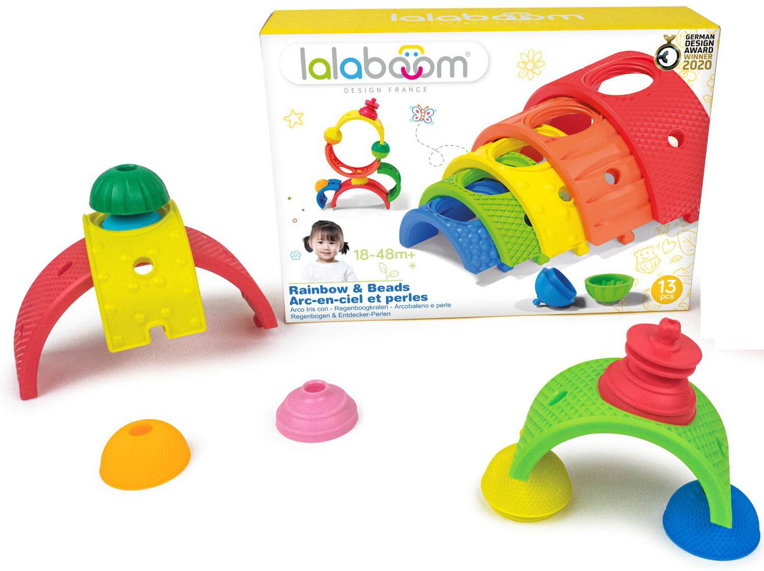 Игрушка развивающая «Радужный конструктор» | Lalaboom