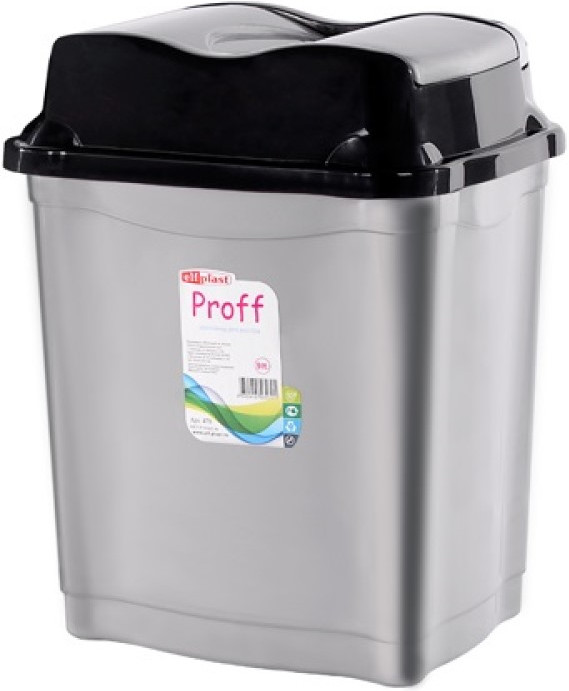 Ведро для мусора «Proff» | Elfplast