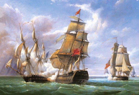 Пазл «Морской бой», 3000 элементов