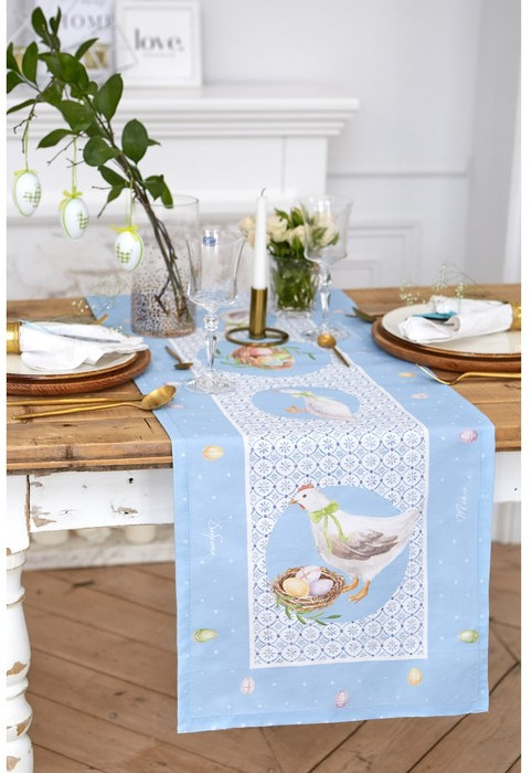 Дорожка на стол «Пасхальные радости» | Пасха | Этель