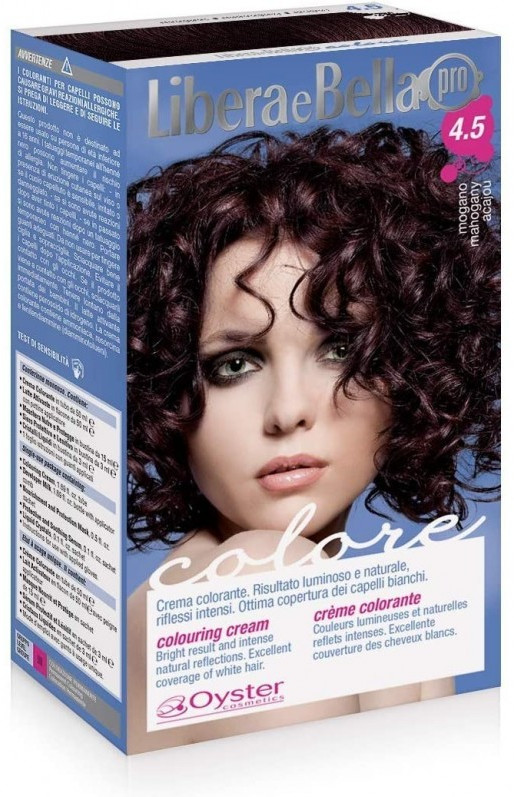 Крем-краска для волос, оттенок 4/5 Красное дерево | Oyster Cosmetics