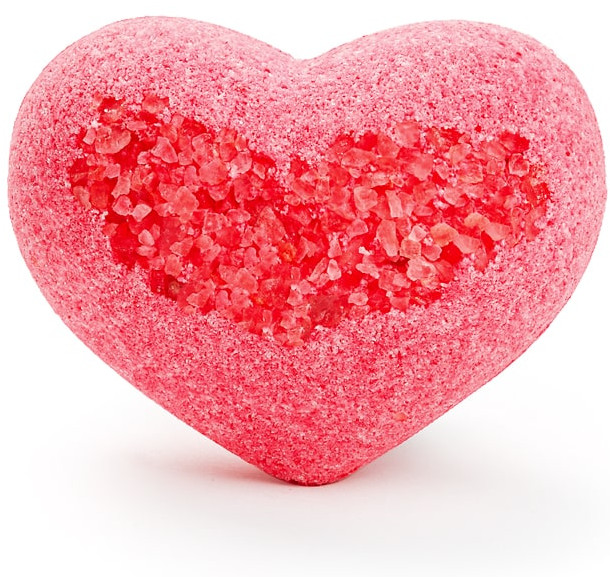 Сердце для ванны с маслами и солью розовое | Savonry