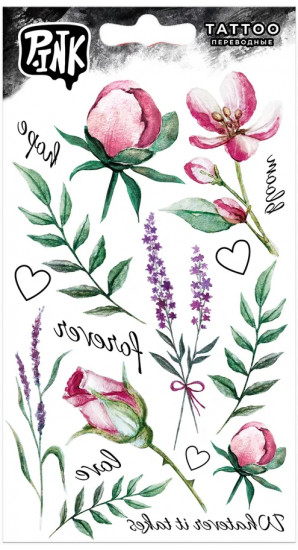 Наклейки-тату переводные