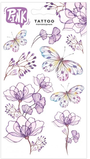 Наклейки-тату переводные