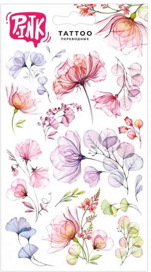 Наклейки-тату переводные