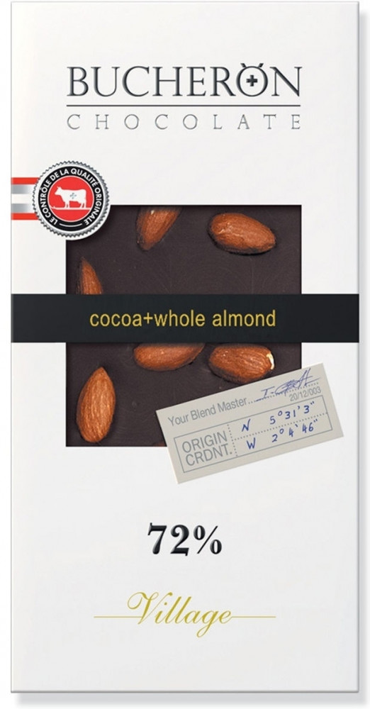 Шоколад горький с цельным миндалем | Bucheron