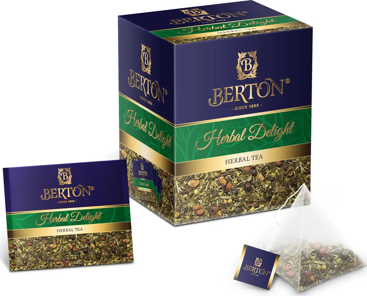 Чай черный «Травяное удовольствие» | Berton