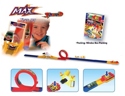 Игровой набор "Максимальная скорость", 1 машинка | Fenbo