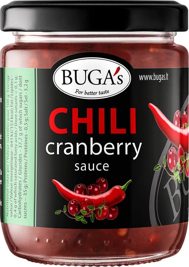 Соус с перцем чили «Клюквенный» | Buga's