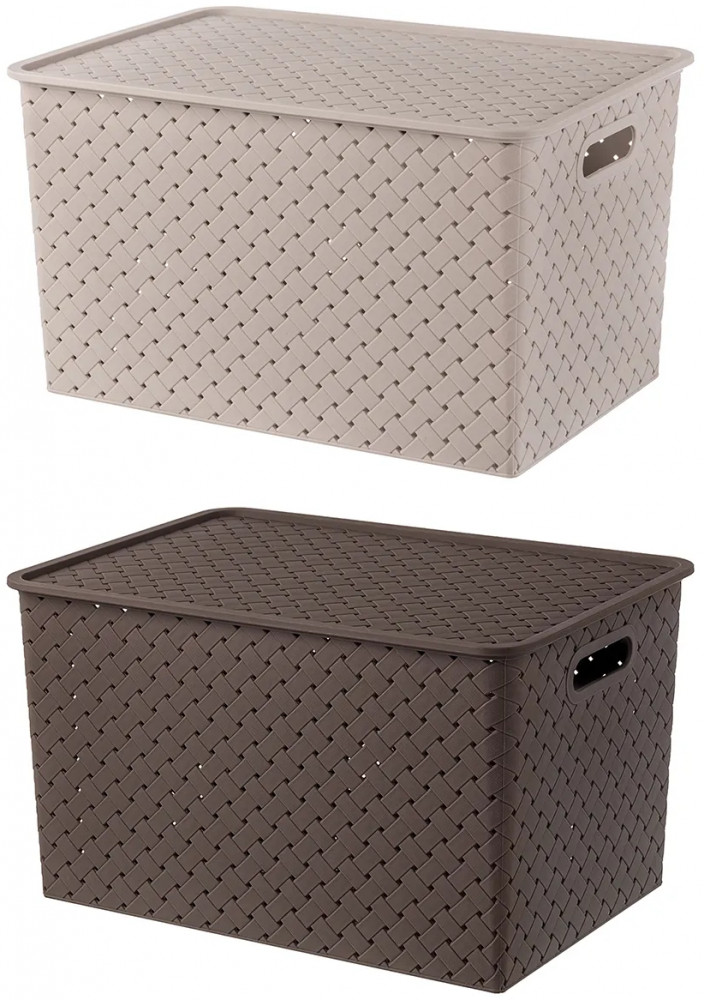 Набор корзинок с крышками «Береста» | Береста | El Casa