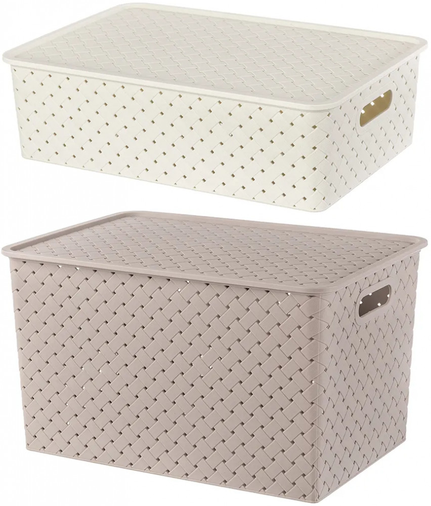 Набор корзинок с крышками «Береста» | Береста | El Casa