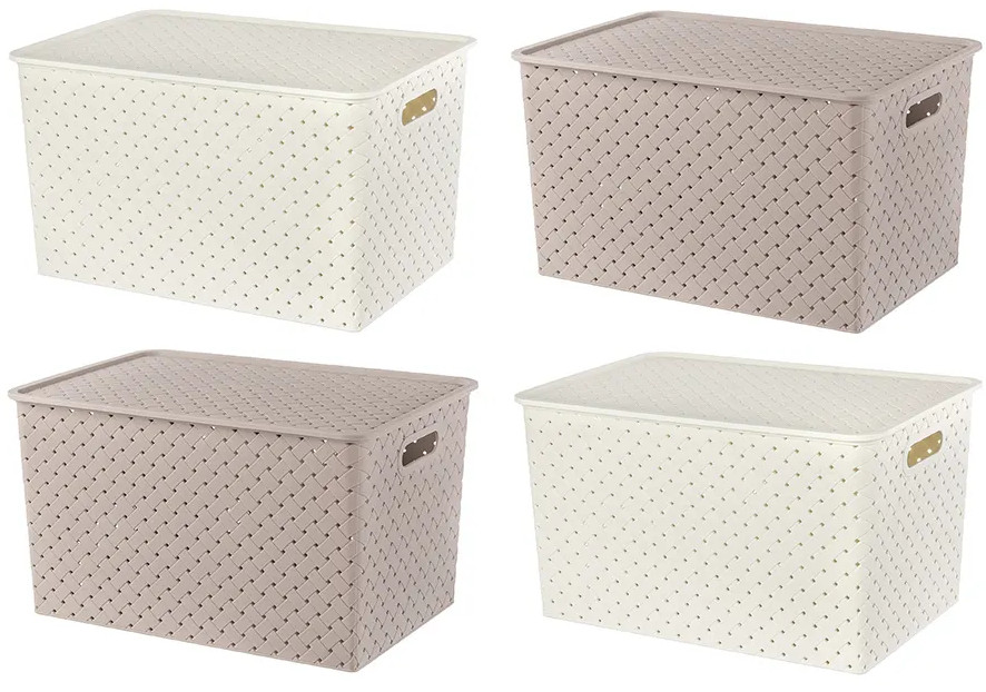 Набор корзинок с крышками «Береста» | Береста | El Casa