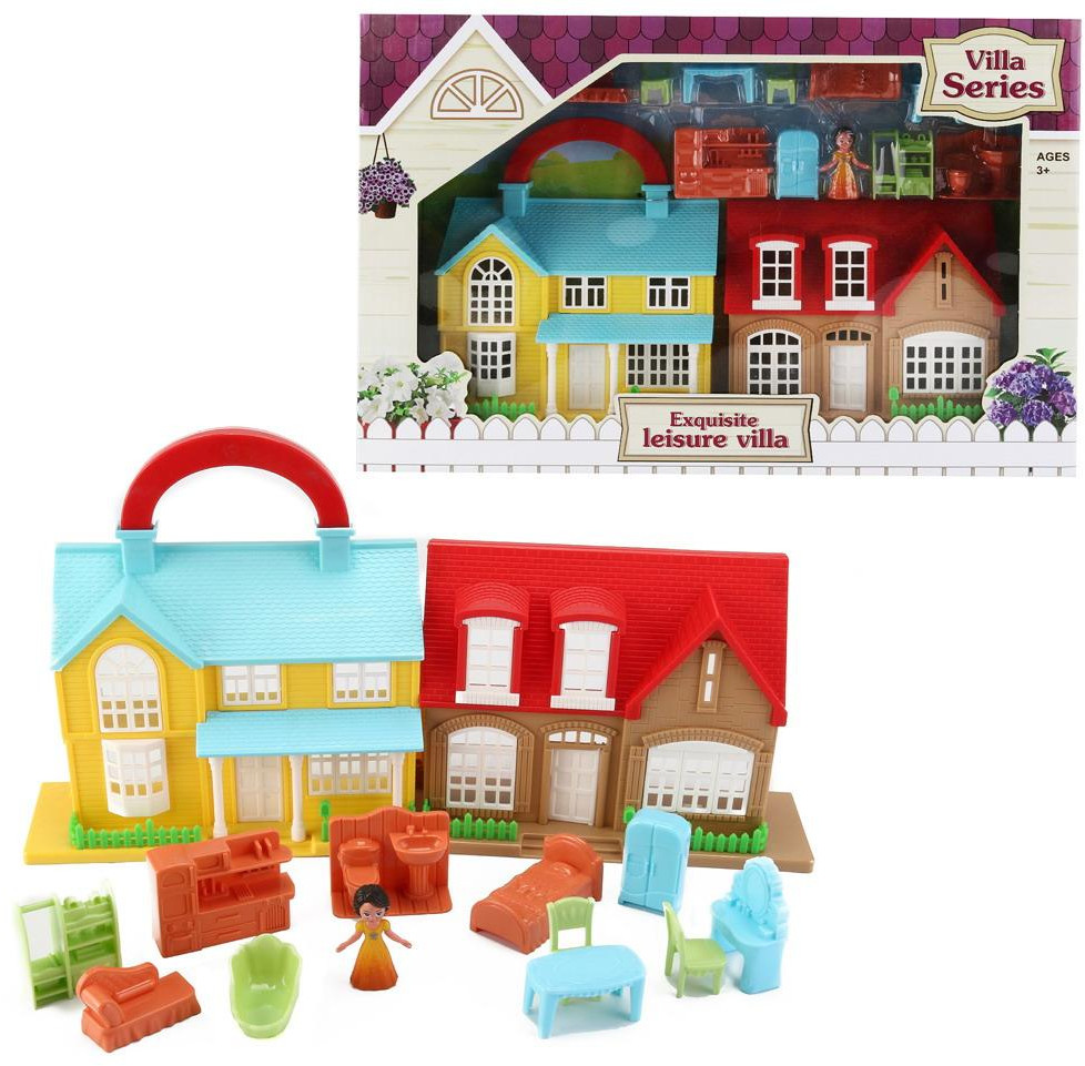 Дом кукольный складной | Junfa Toys