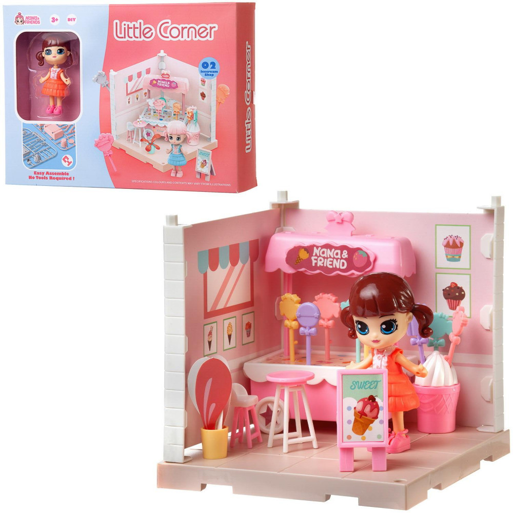 Набор игровой «Кондитерская» | Модульный домик | ABtoys