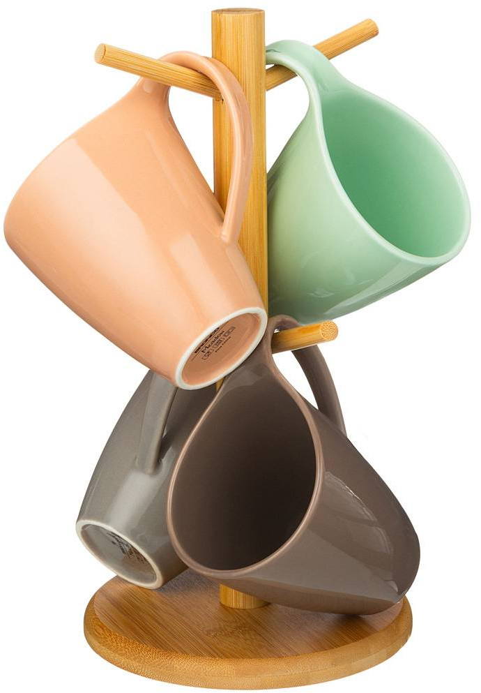 Набор кружек на подставке «Meadow» | Meadow | Bronco