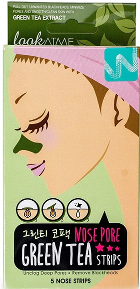 Полоски для носа очищающие с зеленым чаем | Look at me