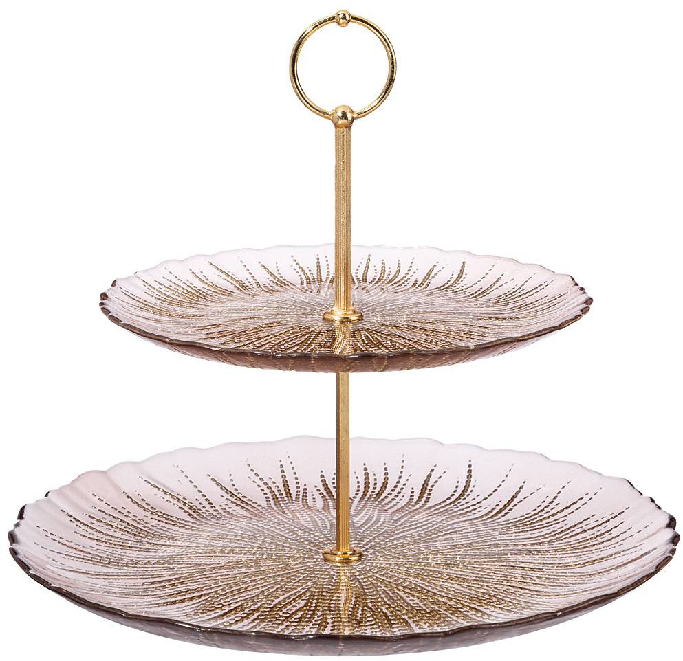 Этажерка 2-х ярусная «Sunrays» | Flowers | Аксам