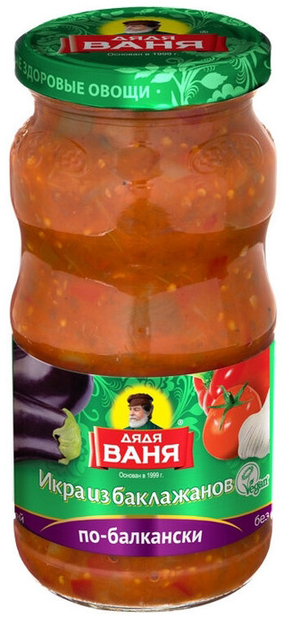 Икра из баклажанов «По-балкански» | Дядя Ваня