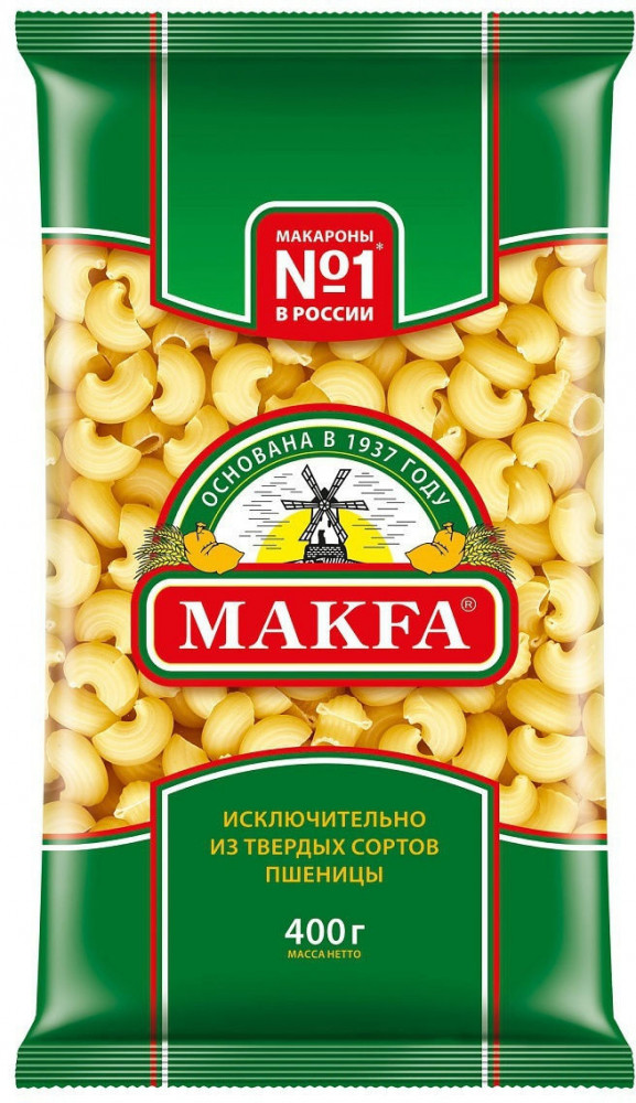 Макароны «Улитки» | Makfa