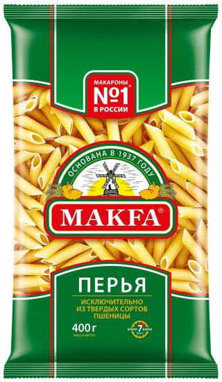 Макароны перья любительские