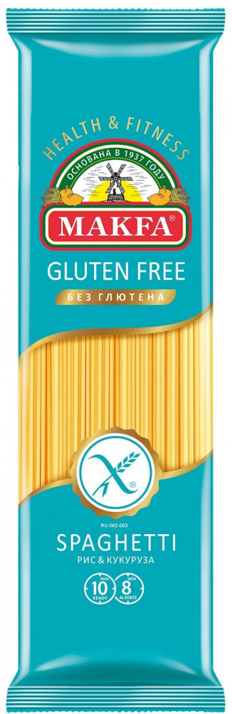 Спагетти безглютеновые | Makfa