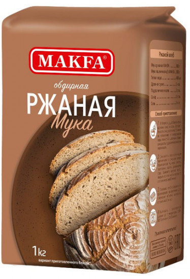 Мука ржаная обдирная