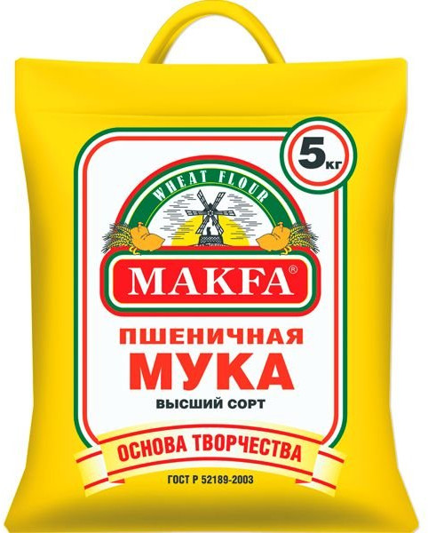 Мука пшеничная высшего сорта | Makfa
