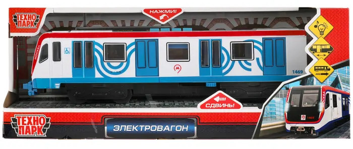 Машина инерционная «Вагон метро» | Технопарк