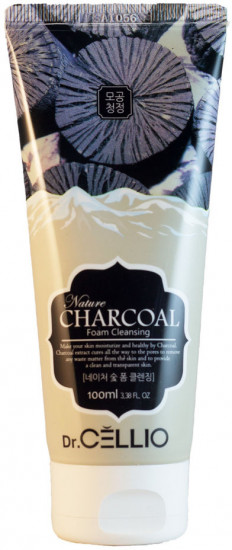 Пенка для умывания с древесным углем