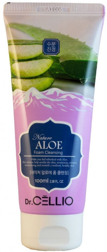 Пенка для умывания с экстрактом алоэ | Dr. Cellio