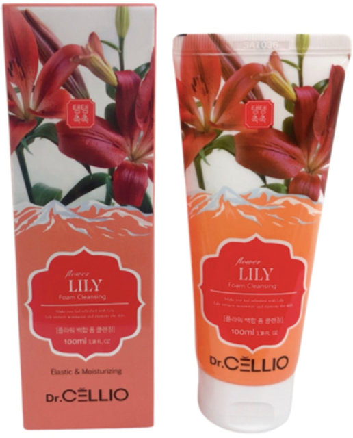 Пенка для умывания с экстрактом лилии | Dr. Cellio