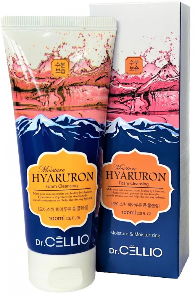 Пенка для умывания с гиалуроновой кислотой | Dr. Cellio