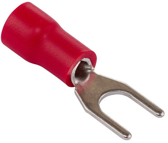 Наконечник вилочный изолированный | Stekker