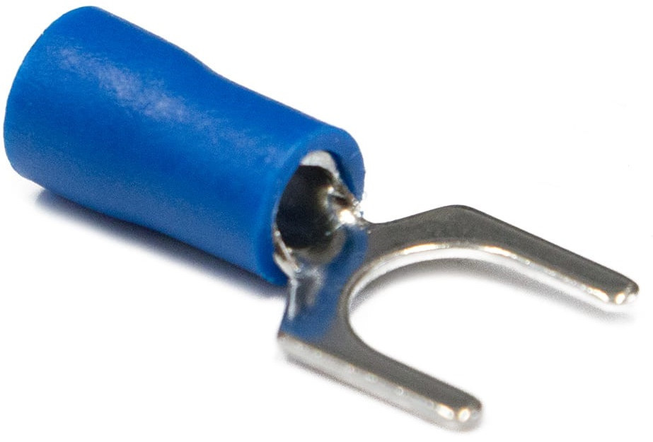 Наконечник вилочный изолированный | Stekker