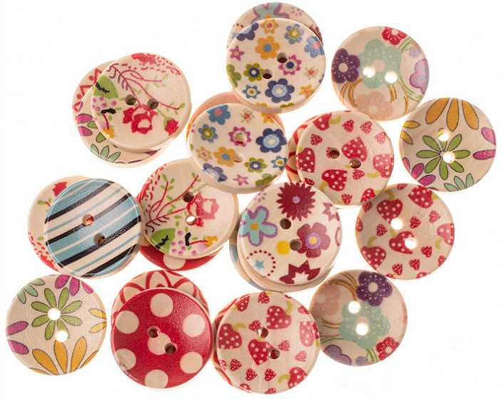 Пуговицы декоративные «Карнавал» | Белоснежка