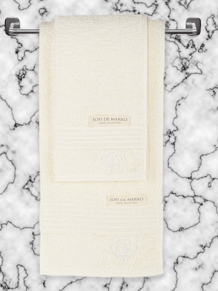 Комплект махровых полотенец «Nicole» | Sofi De Marko