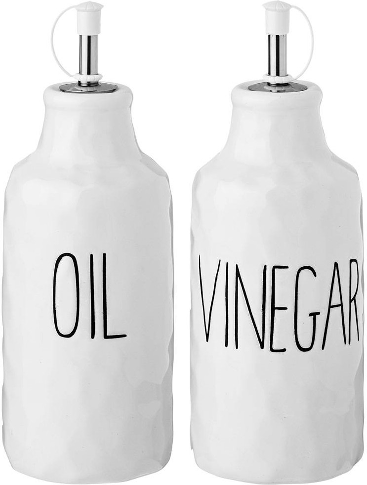 Набор для масла и уксуса «Crumpled» | Crumpled | Lefard