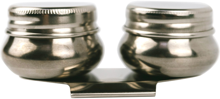 Масленка двойная с крышкой | Студия | Гамма