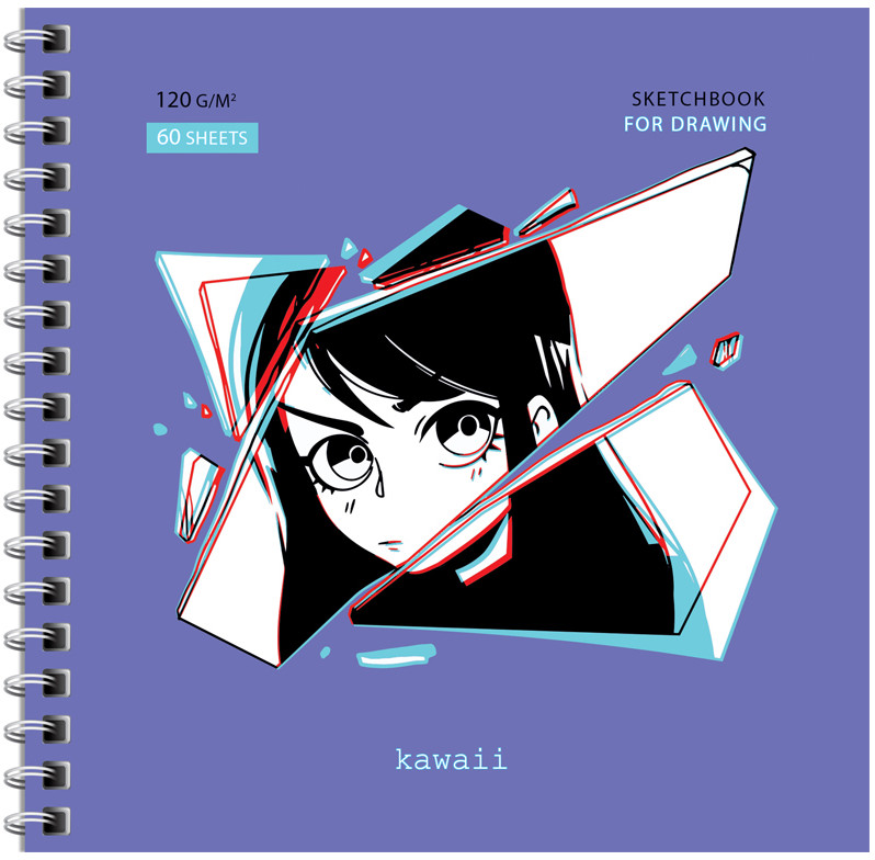 Скетчбук «Kawaii» | Meshu