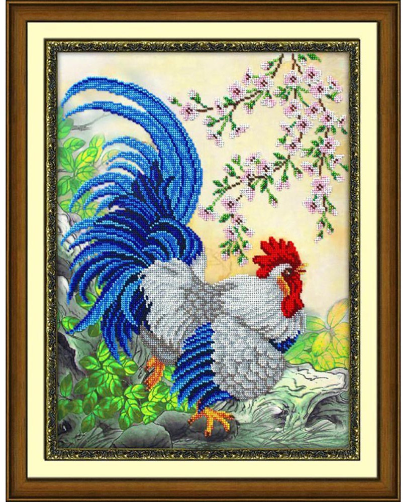 Набор для вышивания бисером «Петух» | Паутинка