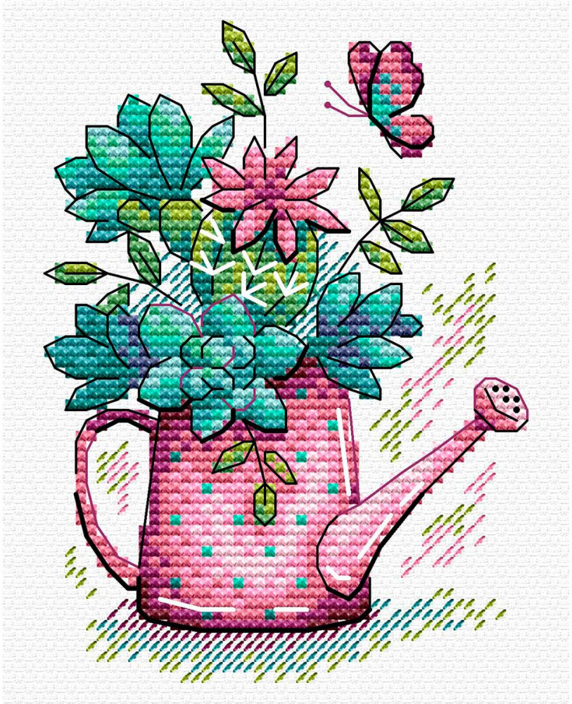 Набор для вышивания «Очарование красоты» | М.П. Студия