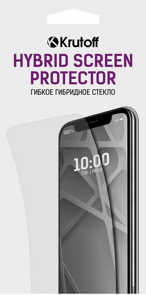 Стекло защитное гибридное для Samsung Galaxy S20 FE | Krutoff